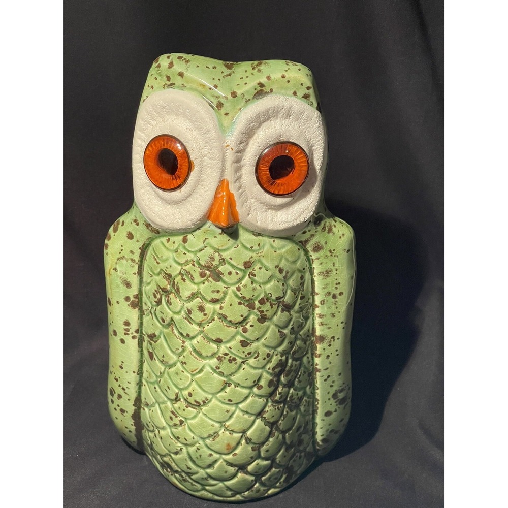 Vintage Owl Figure 9" tall & 5" wide Great RARE Find